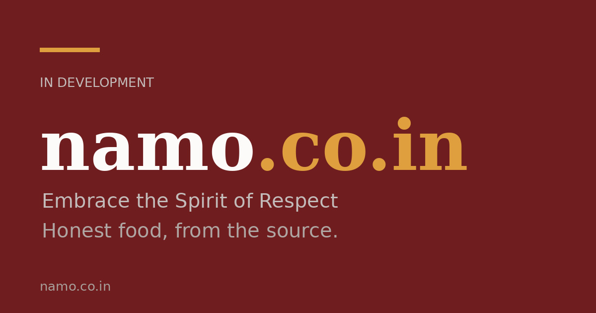 Link preview image for namo.co.in